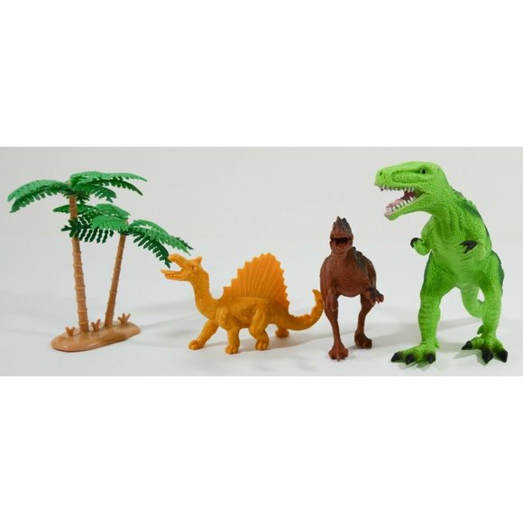 Lot of 15 Toy Dinosaurs Figures Plastic Realistic Detail Boley & Unbranded 2-9" - Picture 2 of 6